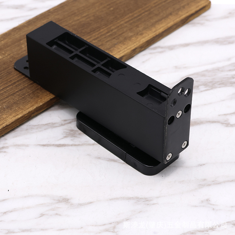 Floor Spring for Wooden Doors, Frame Doors, Universal Type, Hidden Buffer Positioning, No Slotting, Stainless Steel, No Drilling