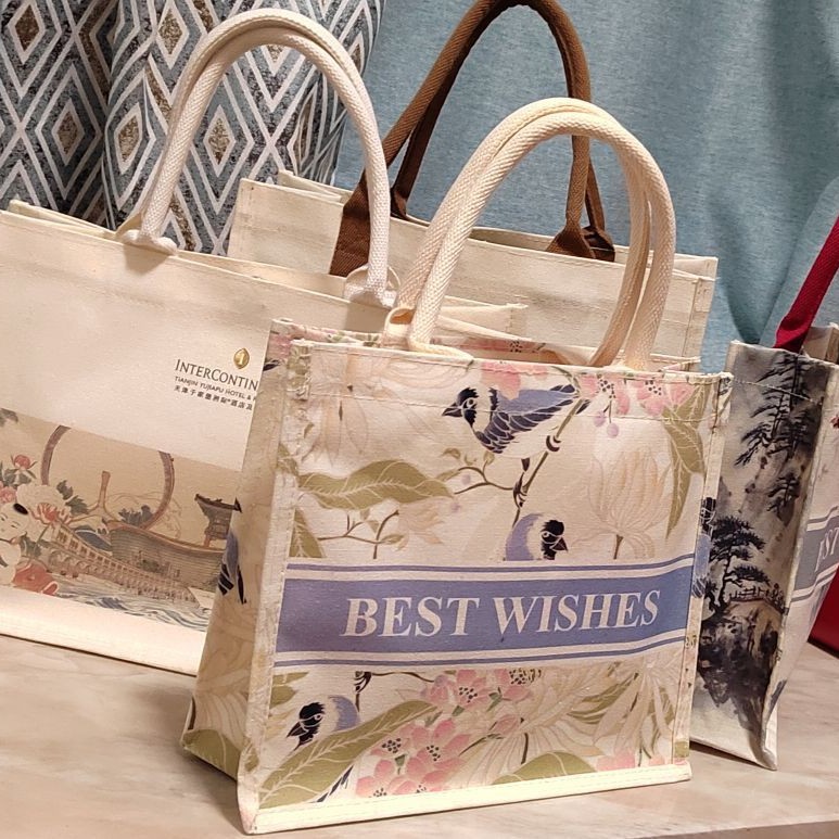 New Portable Printed Logo Advertising Good Memory Bag Brand Canvas Commuter Heat Fast Packaging Dry Bag