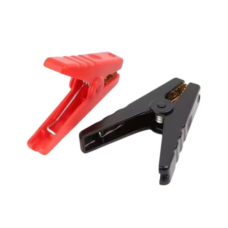 100A Battery Clamp Fire Connection Cable Clamp Emergency Starting Power Supply Crocodile Clip Battery Wire Connection Cable Clamp