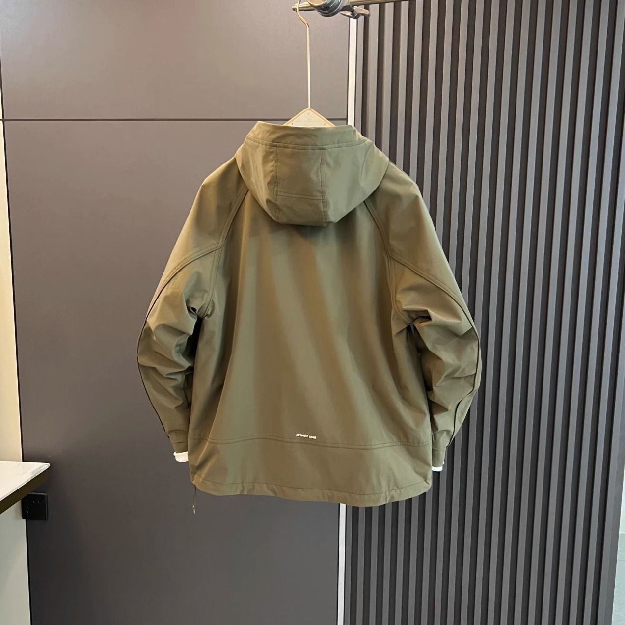 Men's Jacket Autumn and Winter Hooded Coat Autumn Fashion New Loose Trendy Casual Men's Jacket