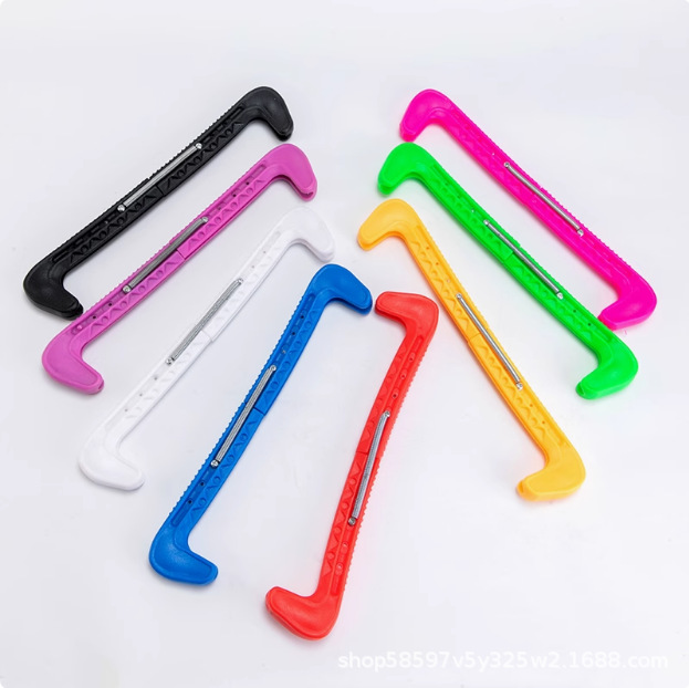 Figure Skates, Ice Hockey Skates, Universal Skate Covers, Spring Two-Section Skate Covers, Hard Skate Covers, Multi-Color Stretchable