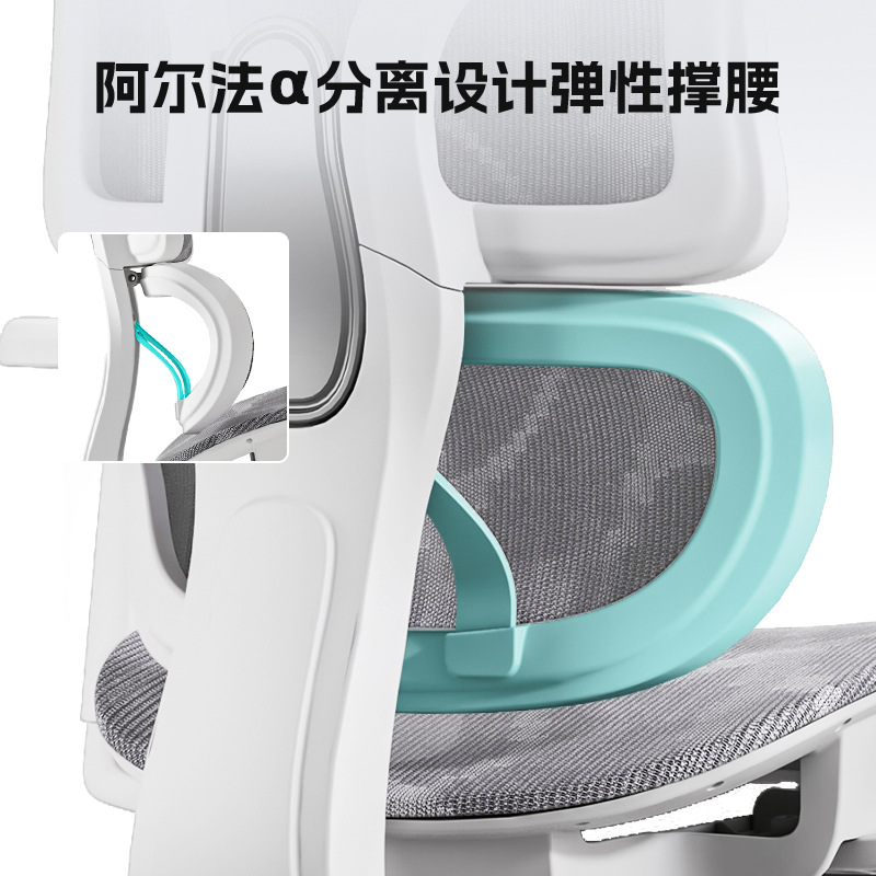 Ergonomic Chair, Home Computer Chair, Reclining and Comfortable E-Sports Chair, Long-Term Sitting, Not Tired, Office Chair, Reclining Seat
