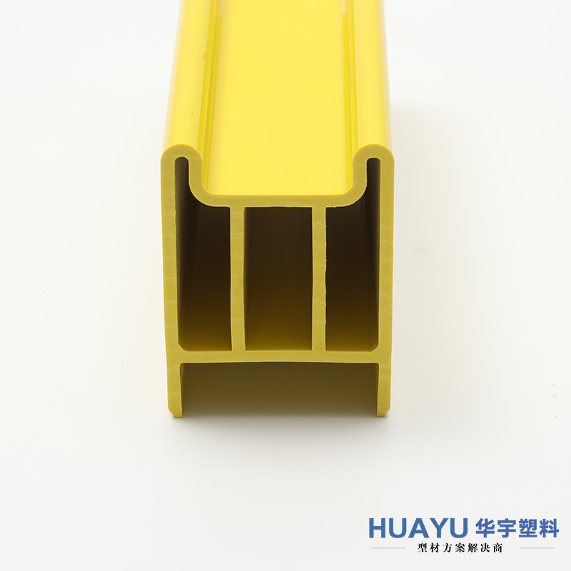 Customized Abs Special-Shaped Profile Abs Hot and Cold Extruded Plastic Parts Supermarket Freezer Protection Strips Guide Rail Strips Decorative Strips