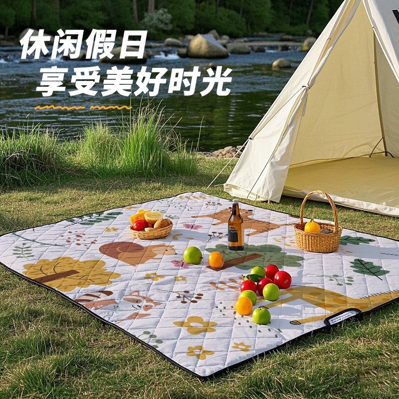 Summer Mat 2025 New Machine Washable Mat Bed Sheet Summer Camping Style Mat Waterproof Mat
