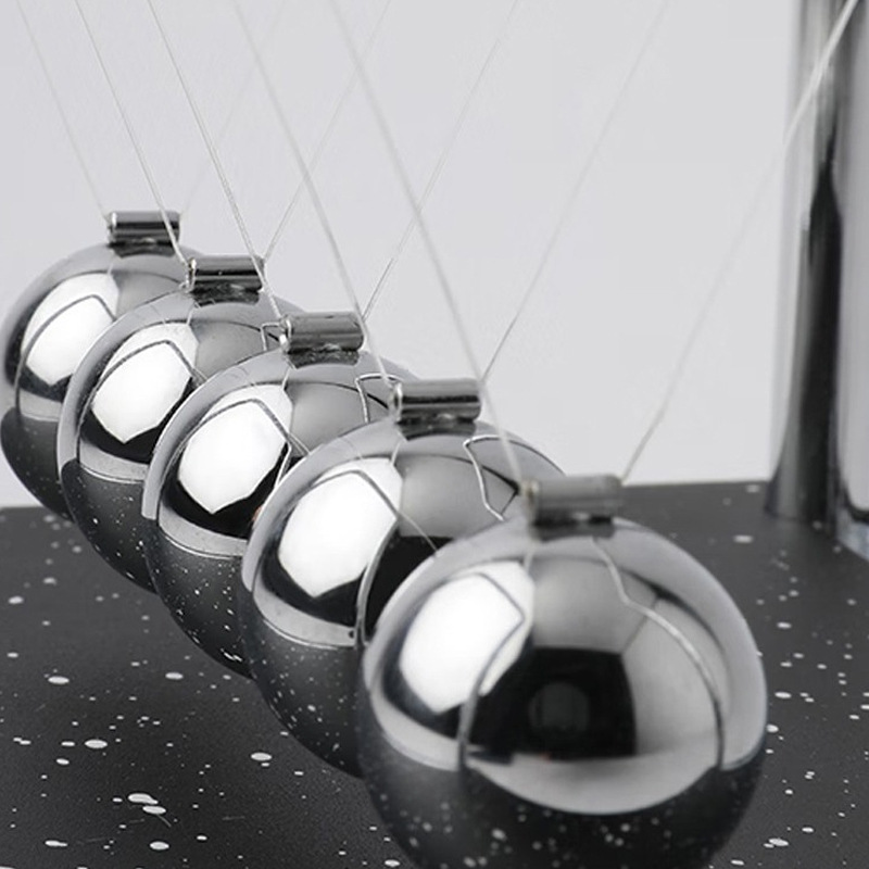 Newton Pendulum Ball Desk Home Decoration Creative Decompression Leisure Simple Wholesale Teaching Student Birthday Gift