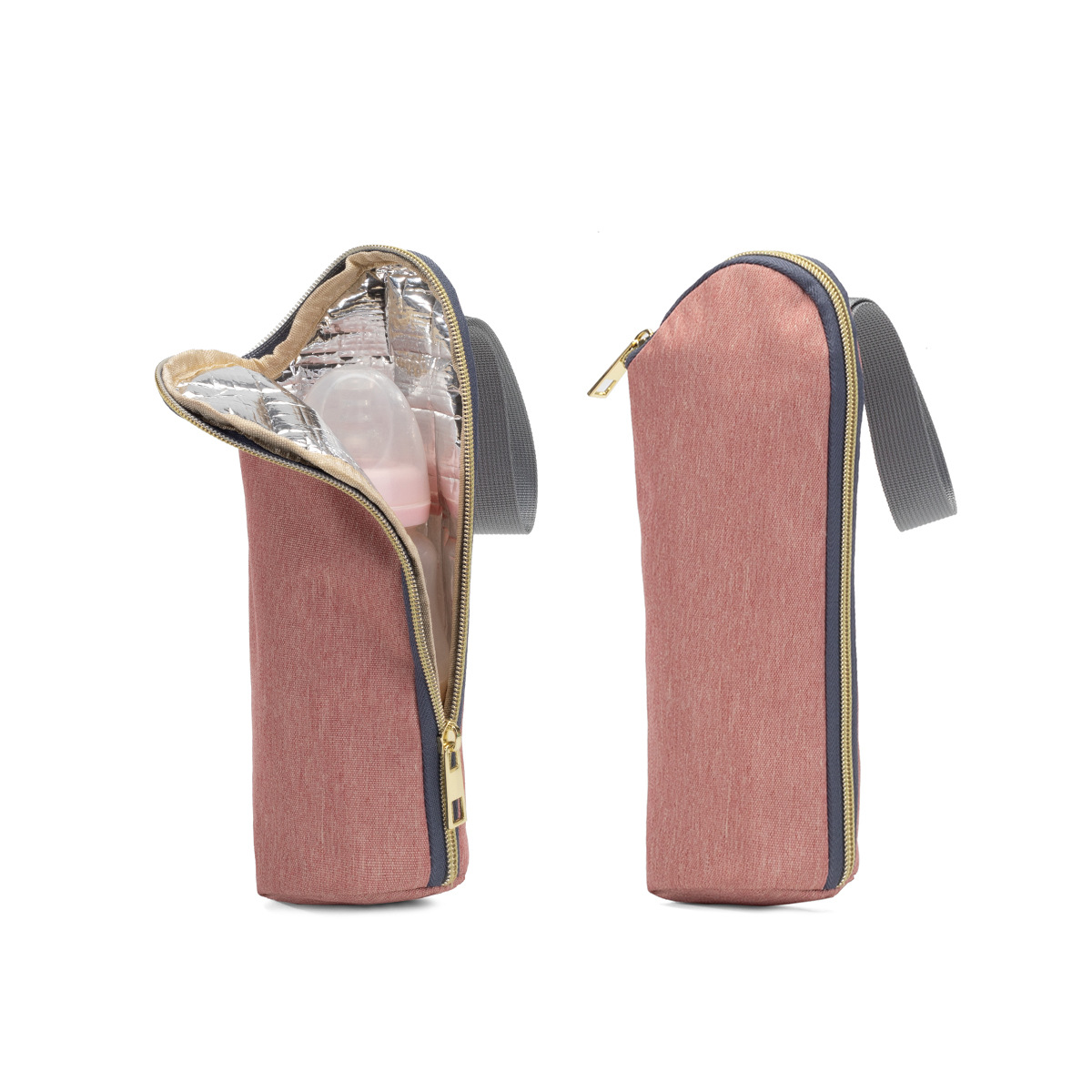 Сумка для бутылки с термоизоляцией, вешалка для сумки, для выездов с малышом