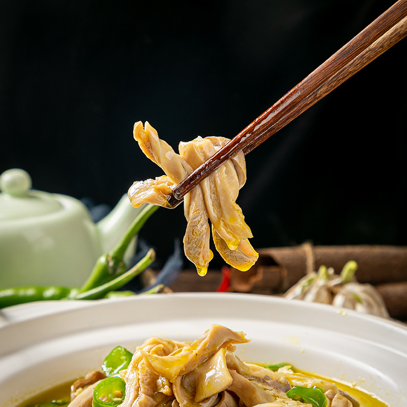 Paprika Pork Belly 550g Braised Pork Belly Strips, Tripe Tips and Tripe Shreds Restaurant Special Dishes Gourmet Semi-Finished Ingredients