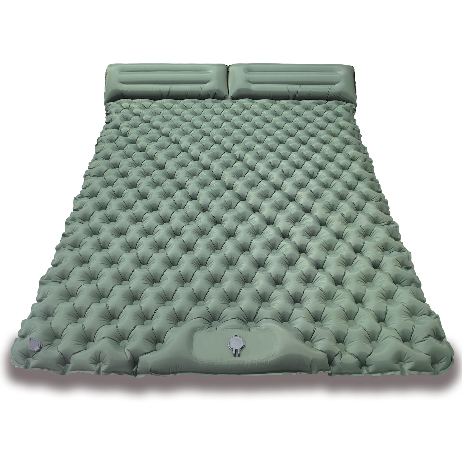 Outdoor Camping Inflatable Sleeping Pad Tent Double Sleeping Pad Ultra-Light Lunch Break Pad Diamond Car Moisture-Proof Foot Inflatable Bed