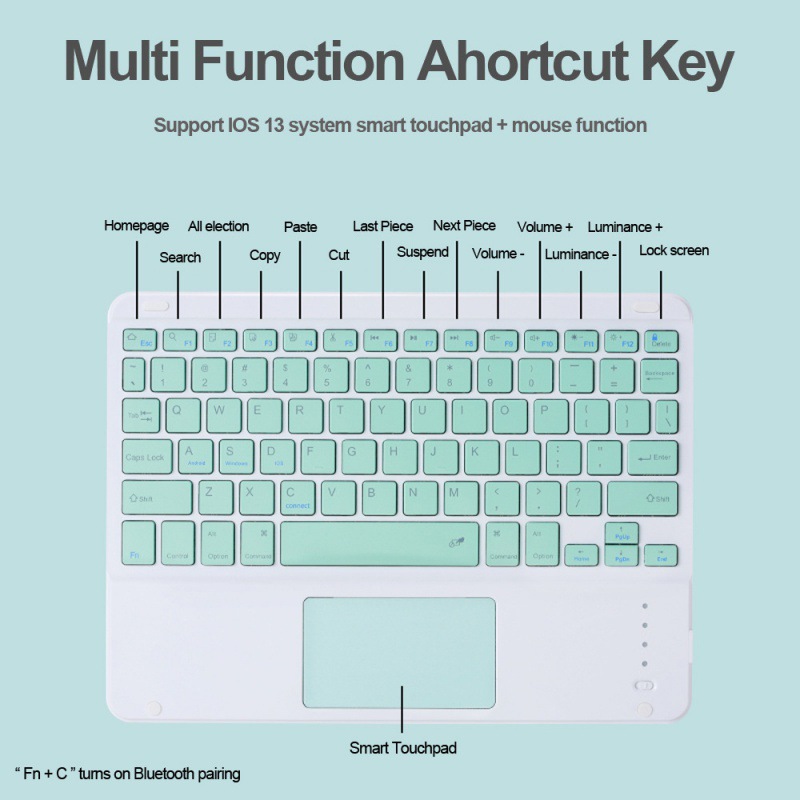 10 inch bluetooth keyboard for ipad11 keyboard and mouse suit apple android phone universal tablet bluetooth keyboard