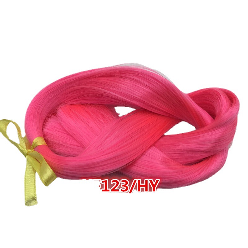 Manufacturer Sells Japanese Kanekalon K Hair saran Hair S Silk Rubber Strange High OB Hair Transplantation Processing