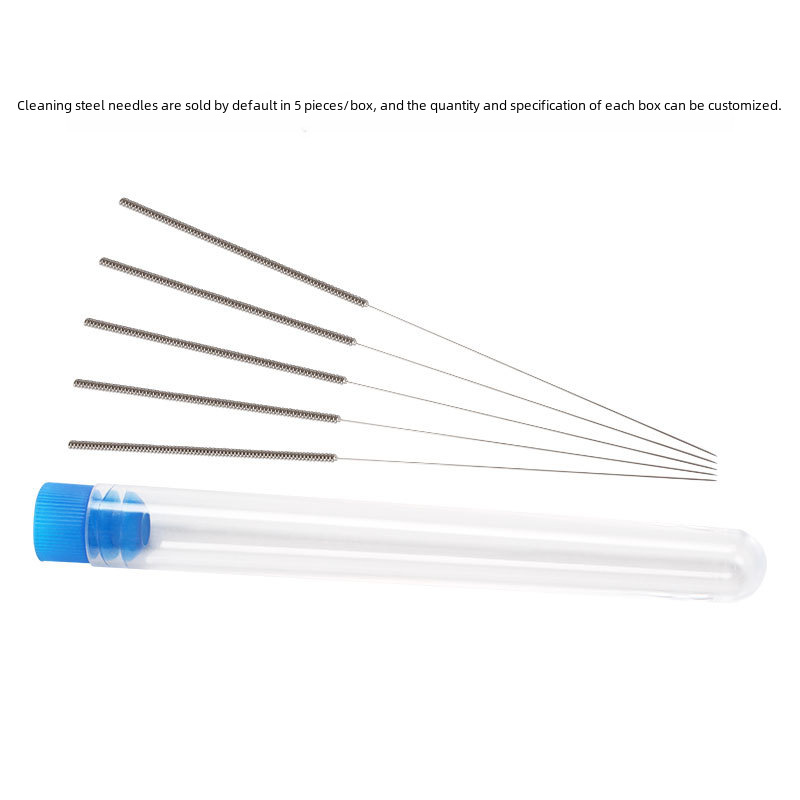 3d printer accessories mk8 nozzle e3d nozzle cleaning steel needle cleaner brass stainless steel drill through needle