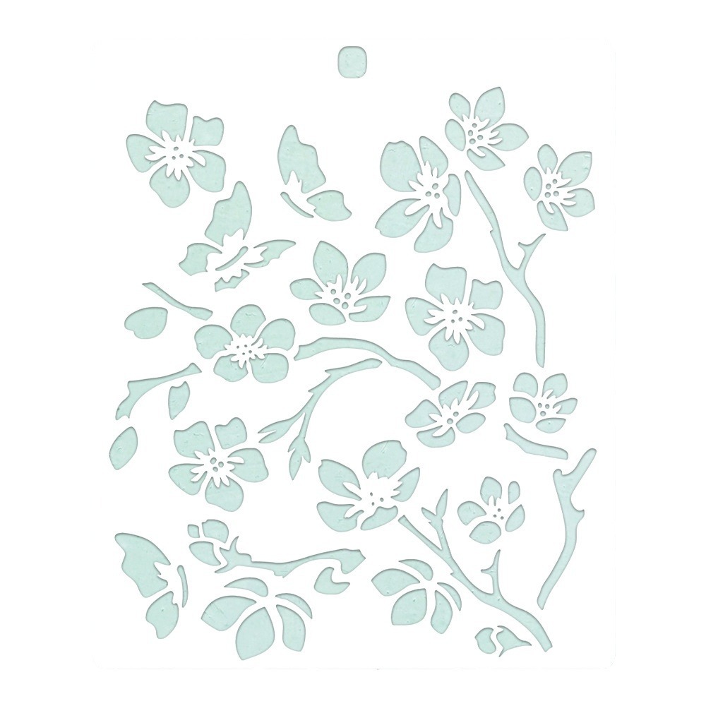 Catalog stencil Cross-border Hot Selling DIY Painting Hollow Template suit Wall Painting Spray Masking Decorative Template