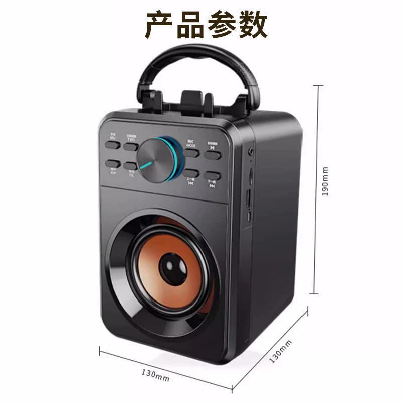 Home Karaoke Bluetooth Speaker Home Professional Microphone Live Singing Universal Satchel Audio Karaoke