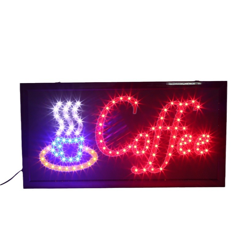Hanging Led Digital Light Box Billboard Display Horse Racing Flash Light Sign Door Hanging Logo Neon Light Sign