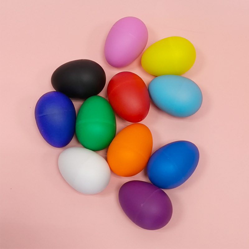 Sand Egg Maracas Orff Children's Percussion Instrument Kindergarten Visual Training Props Frosted Plastic Sand Egg Wholesale