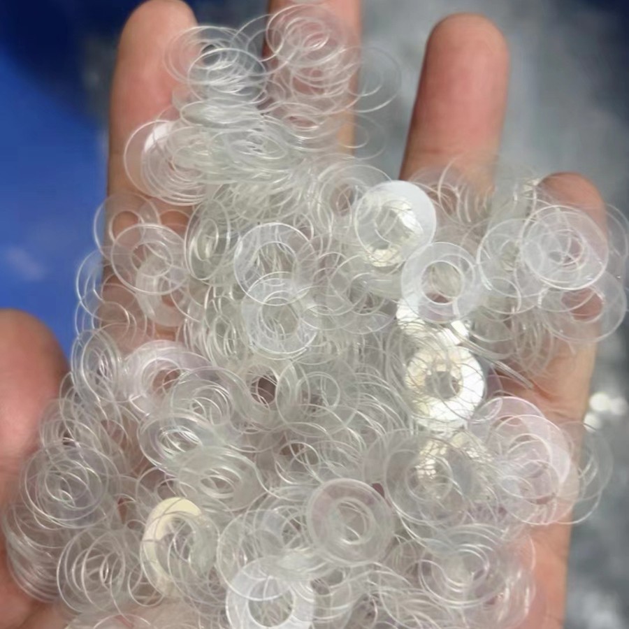 Manufacturer Wholesale Transparent Hard and Soft Gaskets Pvc Plastic Washers Pppet Wear-Resistant Round Flat Pads Insulating Gaskets Screws