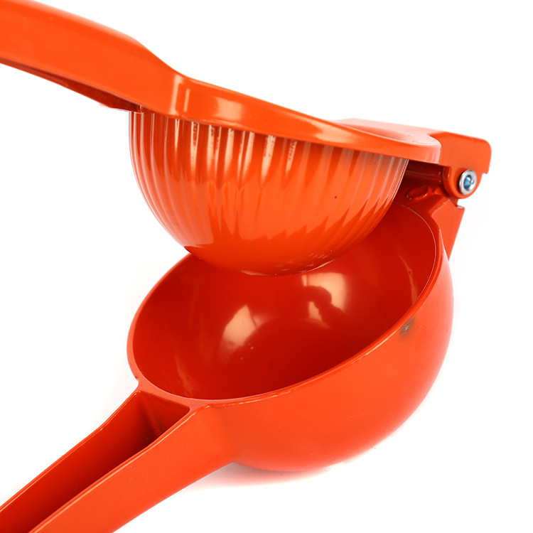 Kitchen gadgets color handle manual Lemon Press plastic fruit Press
