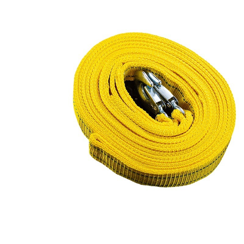 Car Tow Rope Double-layer Thickeneded Factory Spot Eagle Claw Hook Traction Rope Outdoor Off-road Emergency Escape Trailer Belt