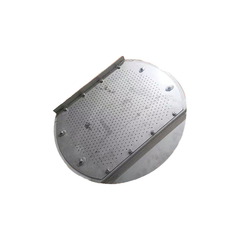 304/316L Stainless Steel Tray Sieve Plate Tray Tower Internals Metal Solid Valve Floating Valve Plate Chemical Tray Manufacturer