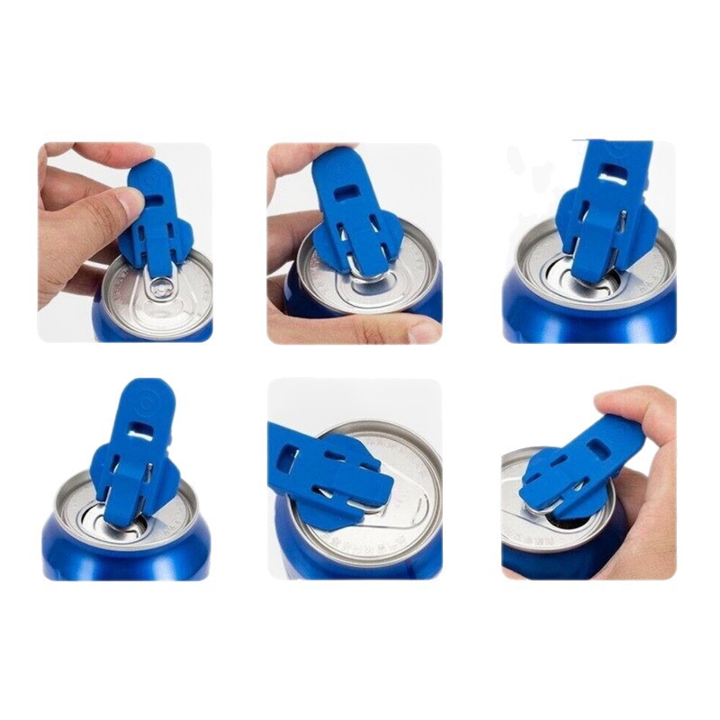 Handheld Beverage Bottle Opener Cross-Border Easy Can Opener Beer and Cola Simple Sealing Dust-Proof Can Opener