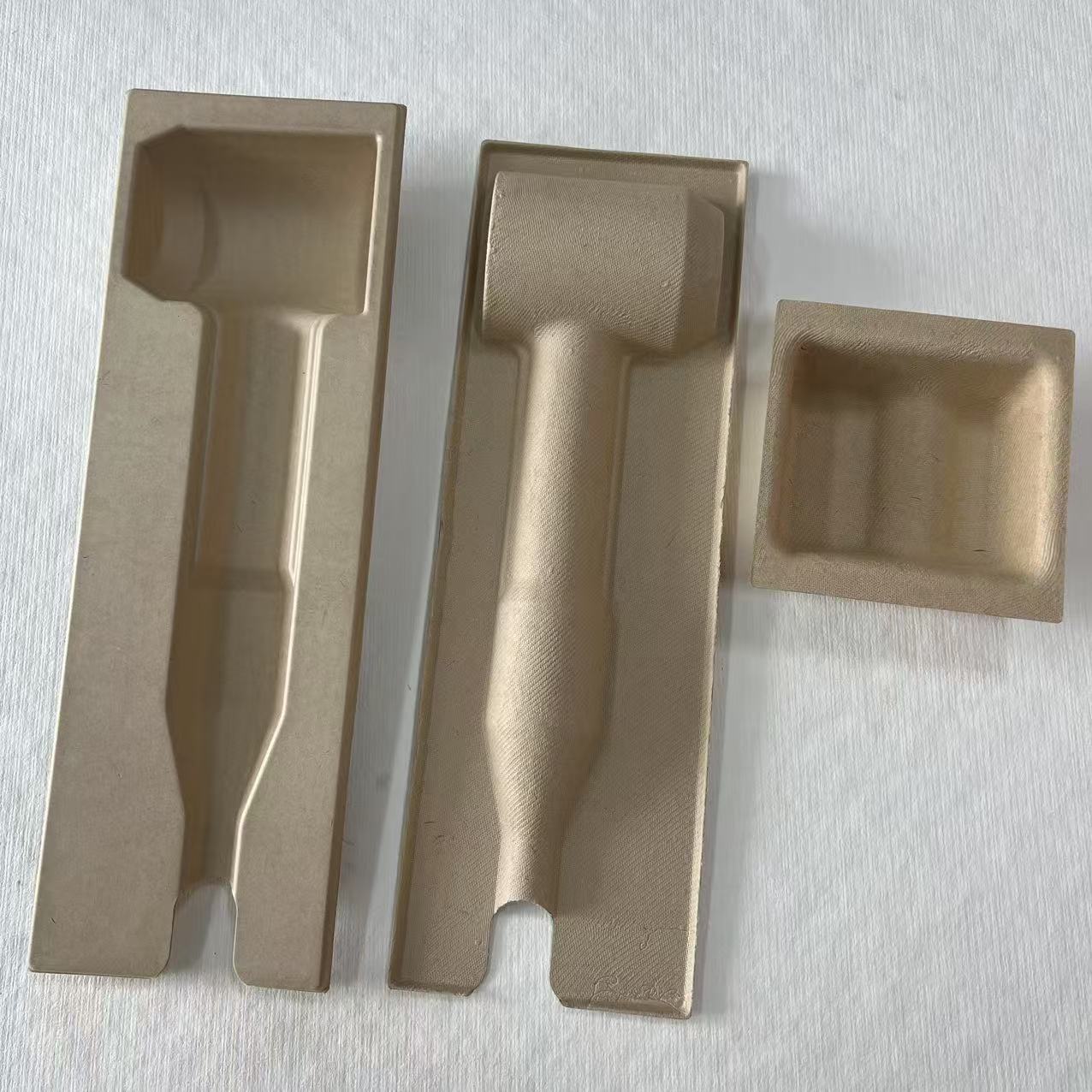 Pulp molded hair dryer paper inner support anti-fall anti-shock environmentally friendly biodegradable material carton packaging