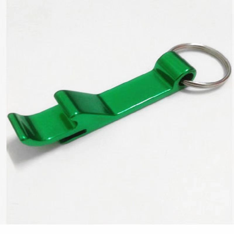 Mini Durable Beverage Beer Opener Aluminum Alloy Bottle Opener Keychain Annual Meeting Holiday Gift Can Opener
