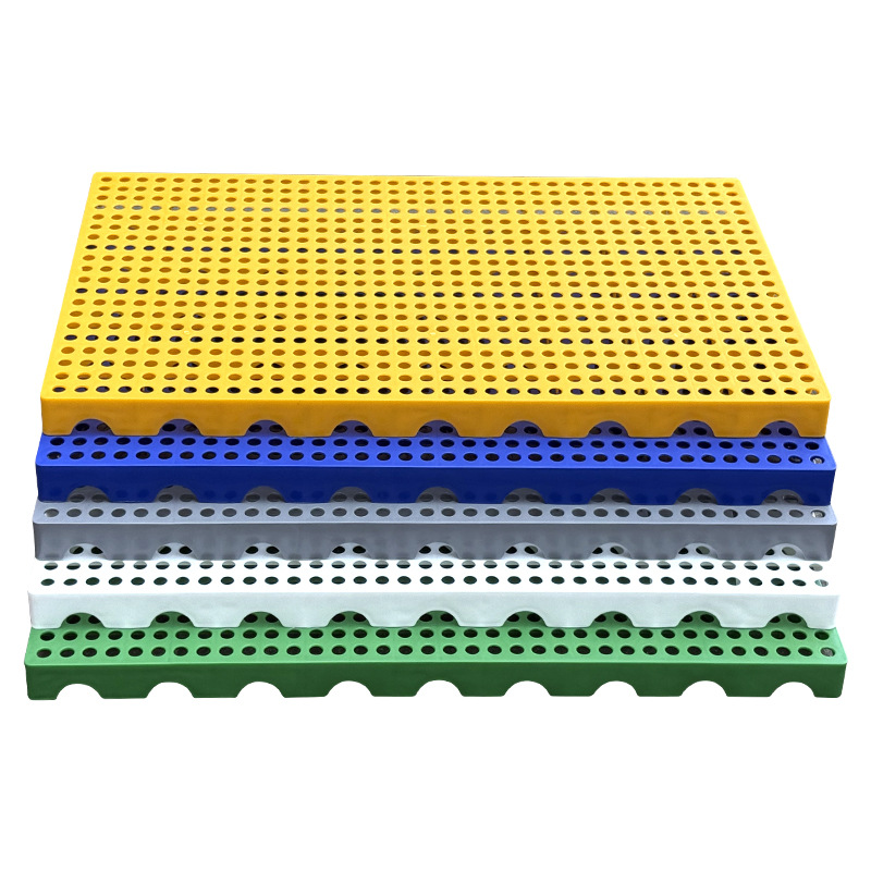 Plastic moisture-proof pad warehouse tray pad high base grid plastic floor board supermarket cold storage goods moisture-proof board