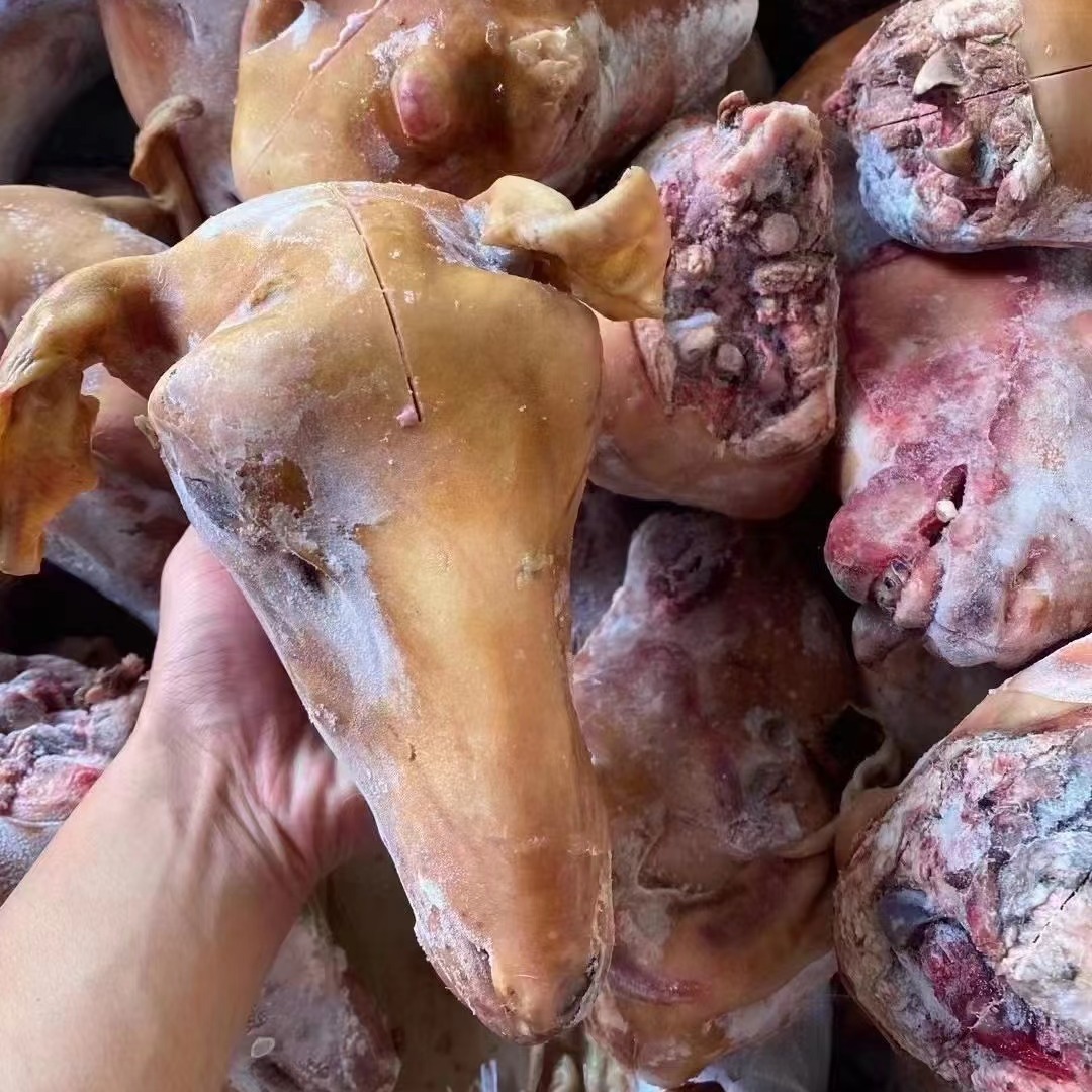 Жареная голова ягненка свежая замороженная острая мясо головы ягненка оптовая продажа свежая замороженная голова ягненка для коммерческого использования