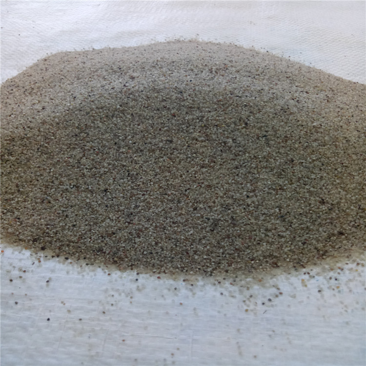 Coated Sand Texture Sand Low Air Volume Ball Type Coated Sand Cast Steel Cast Iron Use Quartz Sand Oil Field Crimping Sea Sand