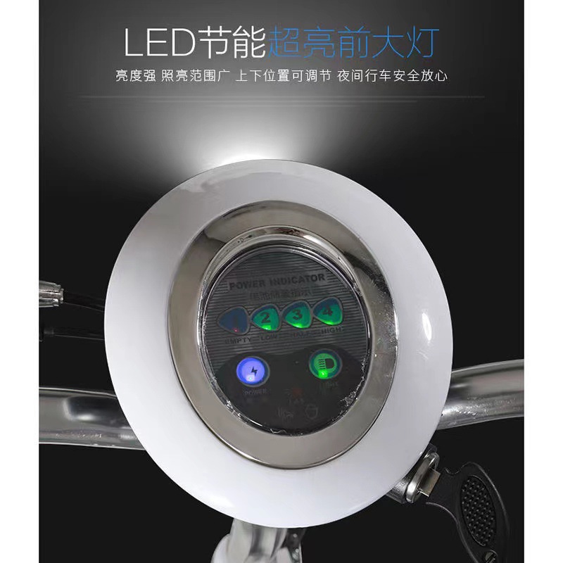 Little Dolphin Mini Electric Scooter with Battery Small Foldable Battery Car Work Campus Mobility Scooter