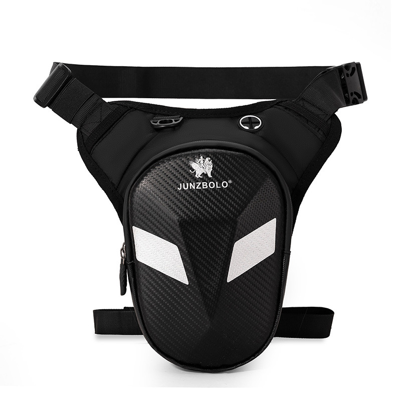 Cycling Leg Bag Motorcycle Equipment Men's Motorcycle Waterproof Reflective Rider Bag Outdoor Sports Motorcycle Crossbody Waist Bag