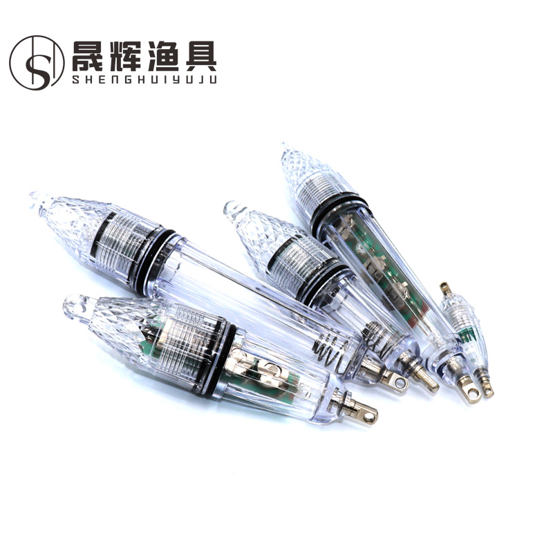 [Оптовая продажа от производителя] цветной электронный светильник для ловли рыбы в глубоководной рыбалке, водонепроницаемое LED устройство для сбора рыбы