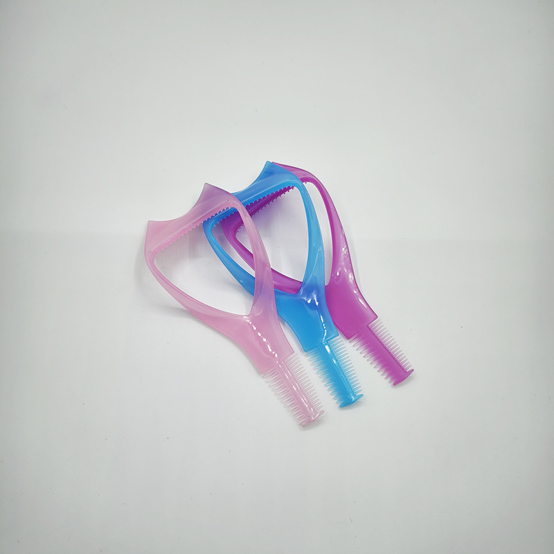 Cross-Border Three-Dimensional Crystal Three-In-One Eyelash Card Novice Eyeliner Auxiliary Multi-Functional Eye Baffle Tool