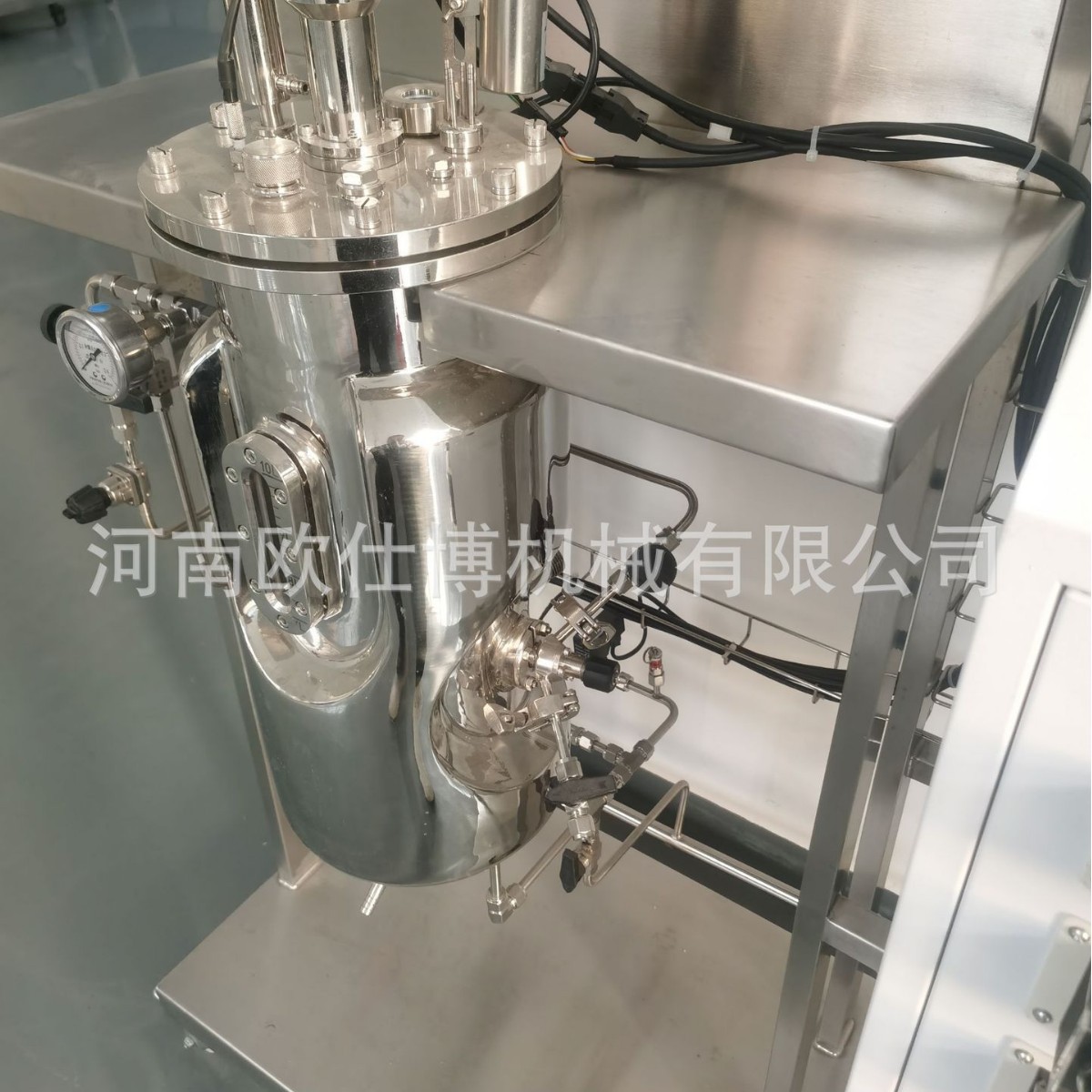 20L Experimental Tank Parallel Test Fermentation Tank Fermentation Conditions Optimization Stainless Steel Mechanical Stirring System Support