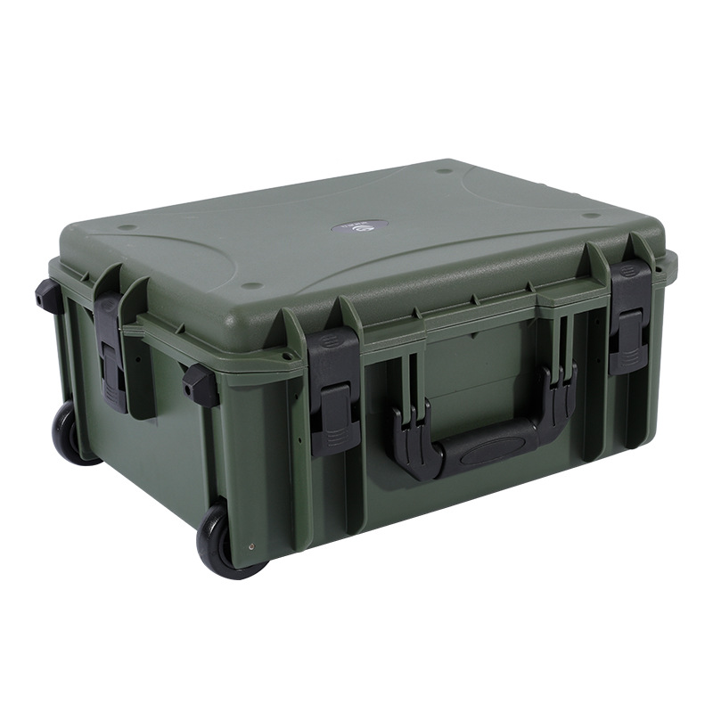Plastic Shield Direct Supply Safety Box Military Green Photography Equipment Box SLR Tool Protection Box Instrument Protection Box