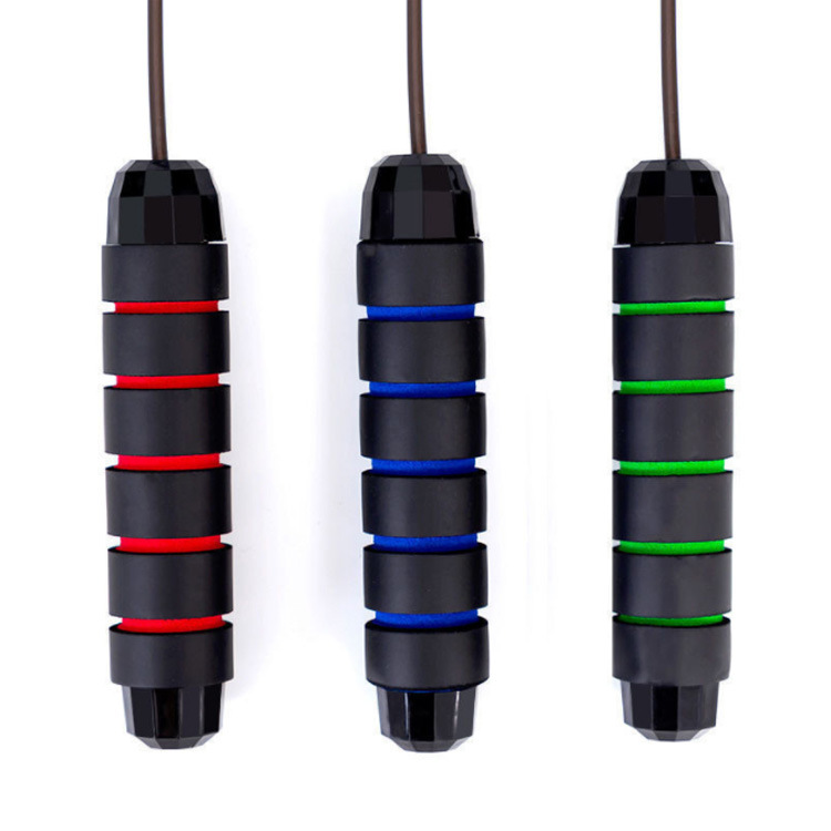 Steel wire rope skipping rope load bearing steel wire rope fitness weight loss fat burning students high school entrance examination hot sale