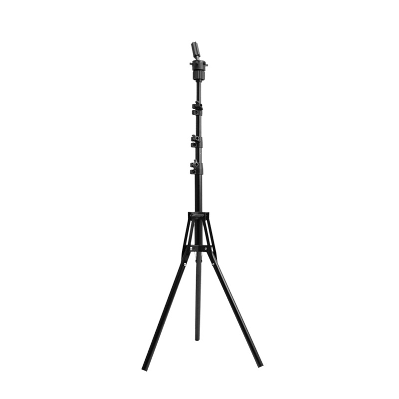Cross-Border Exclusive Supply of 1.6m Foldable Mannequin Head Stands, Wig Floor Tripods, Specifically for Hairdressing Training