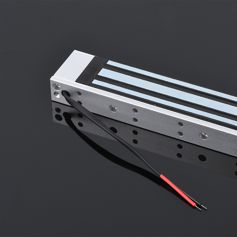 180kg Magnetic Lock, Electromagnetic Lock, Electric Control Lock 12V, Access Control Electronic Lock, Surface-Mounted for Single Doors, Factory Can Customize to 24V