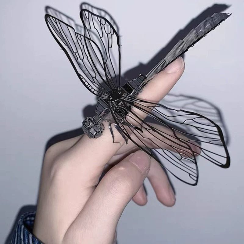 College Student Model Ornaments High School Insect Production Metal Assembly 3D Difficult Handmade Gift Stereo Puzzle