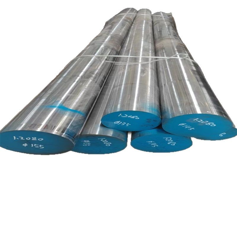 Customized Solid Cold-Drawn Steel Alloy Hot-Rolled Round Steel Q235 Cold-Drawn Bright Round Bar Processing for Industrial Construction Sites