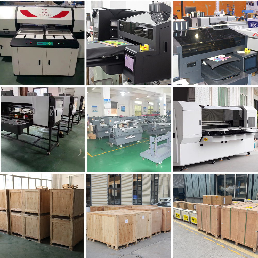 Guangzhou Hongtu Dual Workstation Dtg Printer Sweatshirt T-Shirt Printing Printing Machine Digital Textile Direct Injection Machine Wholesale