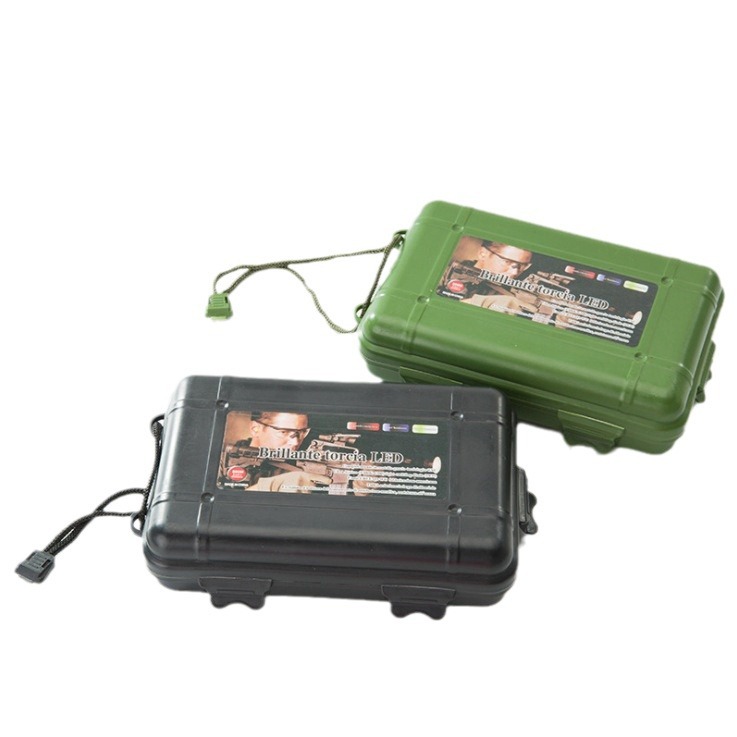 Factory direct supply of strong light flashlight box with lid plastic box flashlight universal packaging box flashlight special gift box
