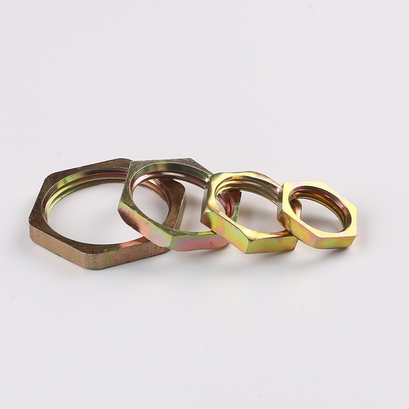 Explosion-Proof Lock Nut 1/2 Lock Nut Explosion-Proof Lock Nut Explosion-Proof Flexible Pipe Joint Lock Nut G3/4-G1 Carbon Steel Nut