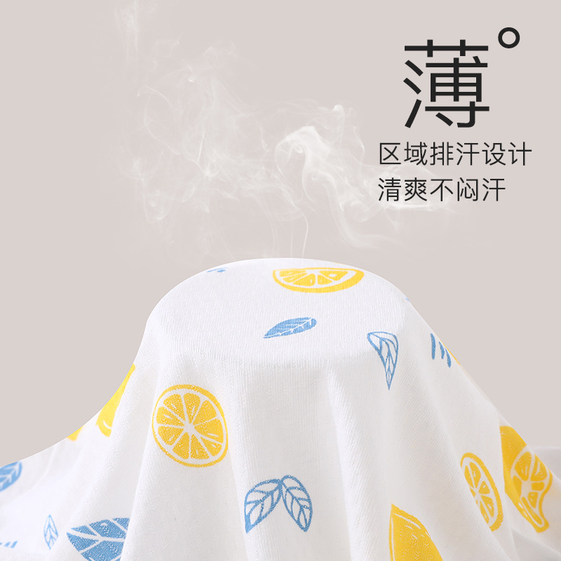 Baby's Sunscreen Clothing Summer Thin Breathable Pure Cotton Baby Air-conditioning Shirt Men's and Women's Sunscreen Clothing Coat