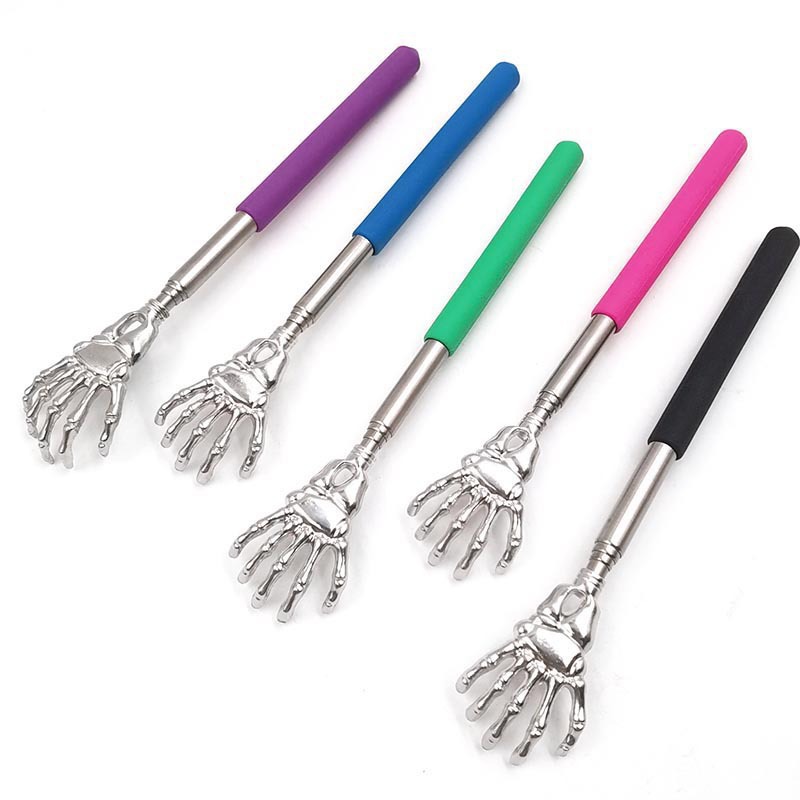 Новый расширяемый металлический массажёр для спины, домашний коготь для чесания, средство для облегчения зуда у пожилых