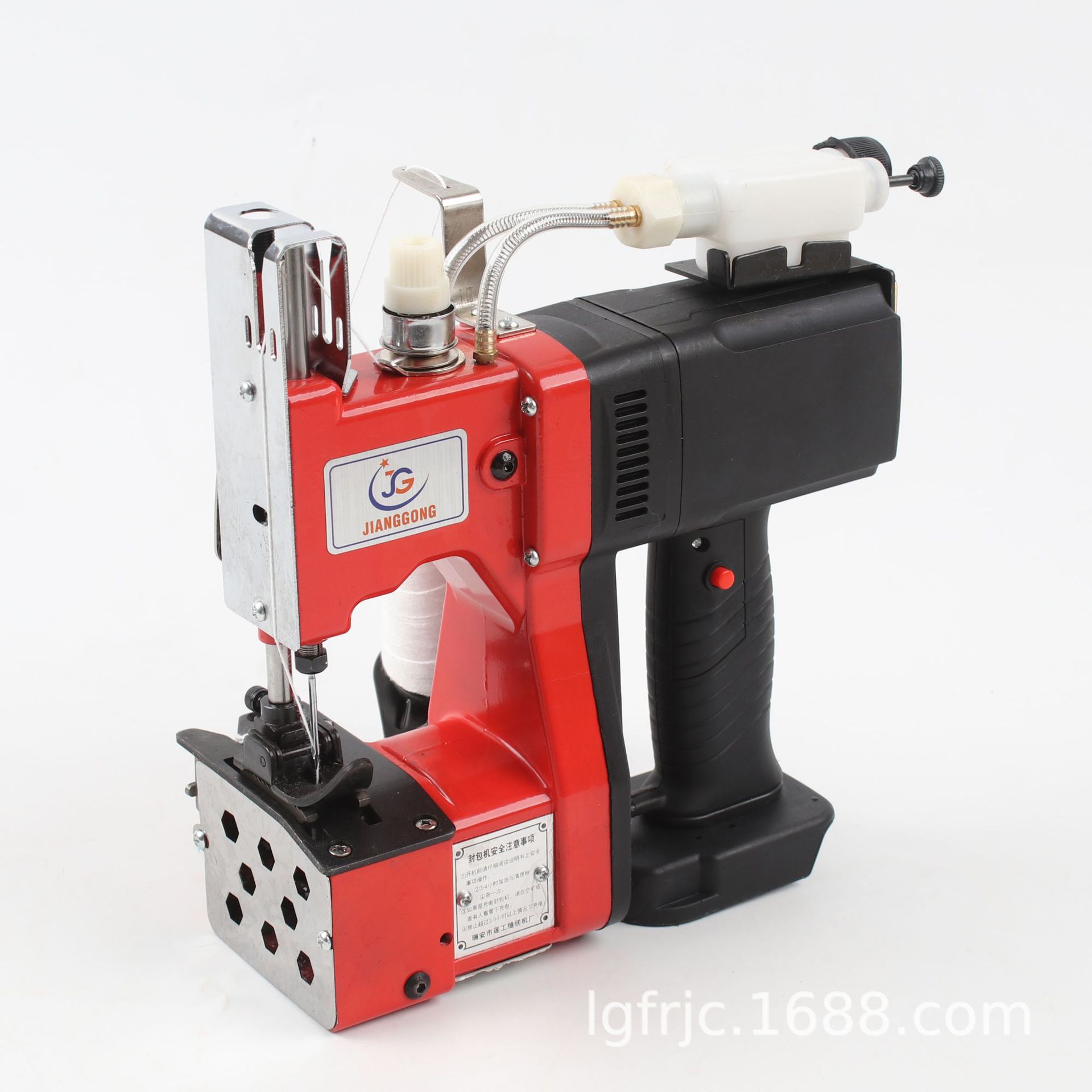 Fully Automatic Rechargeable Bag Sewing Machine, Portable Bag Sealing Machine, Small Small Roll Woven Bag Household Snakeskin Bag Sealing Machine