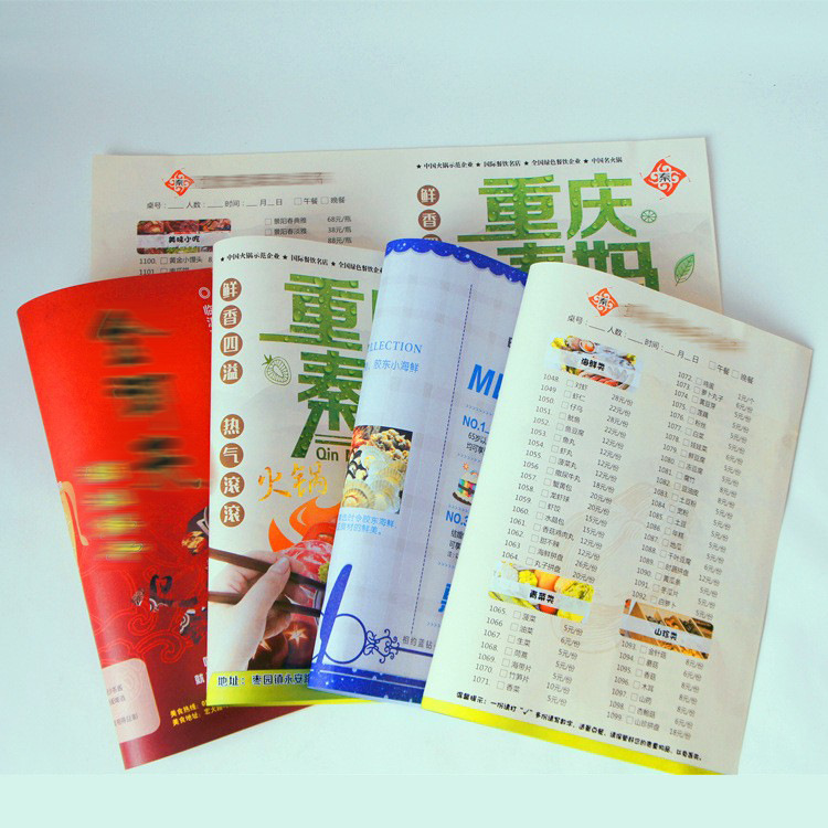 Disposable Placemat Paper Custom Grease-Proof Paper Hotel Menu Order Tray Paper Grease-Proof Paper Dinner Plate Pad Paper Custom-Made