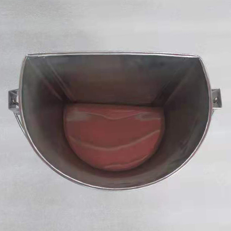 Ready Supply of Thickened Fire Buckets for Gas Stations, Fire Semi-Circular Buckets, Round Buckets, Fire Emergency Buckets, Sand Buckets