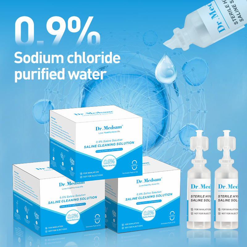 5 мл стерильный солевой раствор 0.9 для татуировок, лицевых и носовых промываний, атомайзер, малый флакон