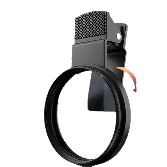52mm Mobile Phone Polarizer 52Mmcpl Filter with Clip to Eliminate Reflective Photography Hd Lens Night Photography Slr